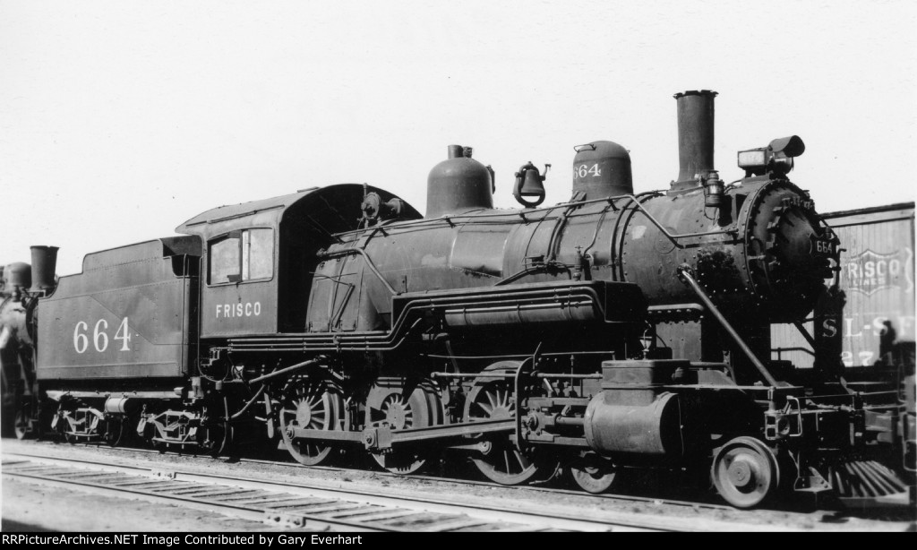 SLSF 4-6-0 #664 - St Louis-San Francisco